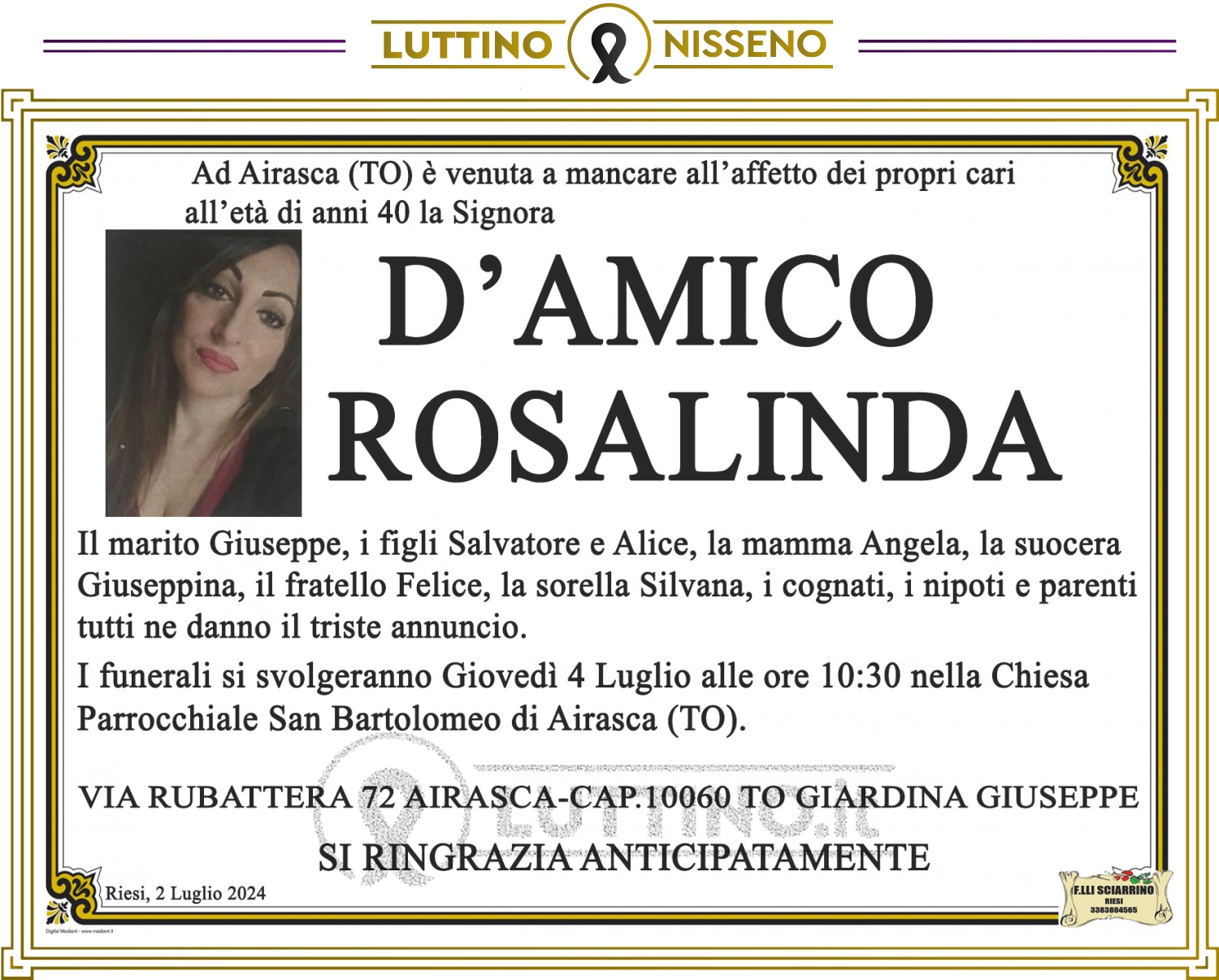 Rosalinda  D’Amico 